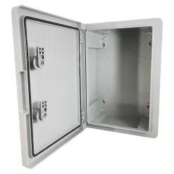 Abs352515 Ide Coffret Abs étanche Ip65 350x250x150 Porte Opaque - Avec Plaque De Montage