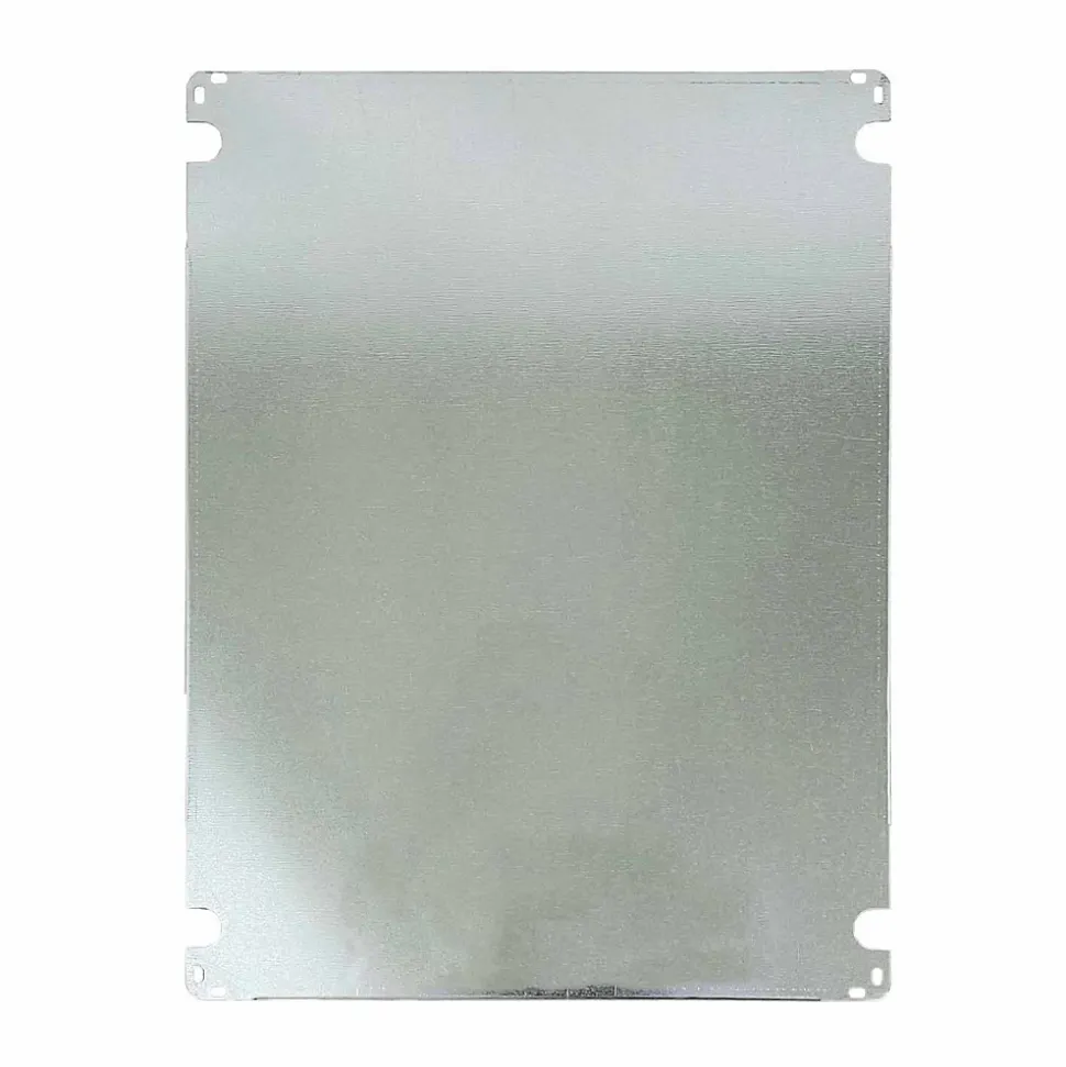 Abs504018 Ide Coffret Abs étanche Ip54 500x400x180 Porte Opaque - Avec Plaque De Montage