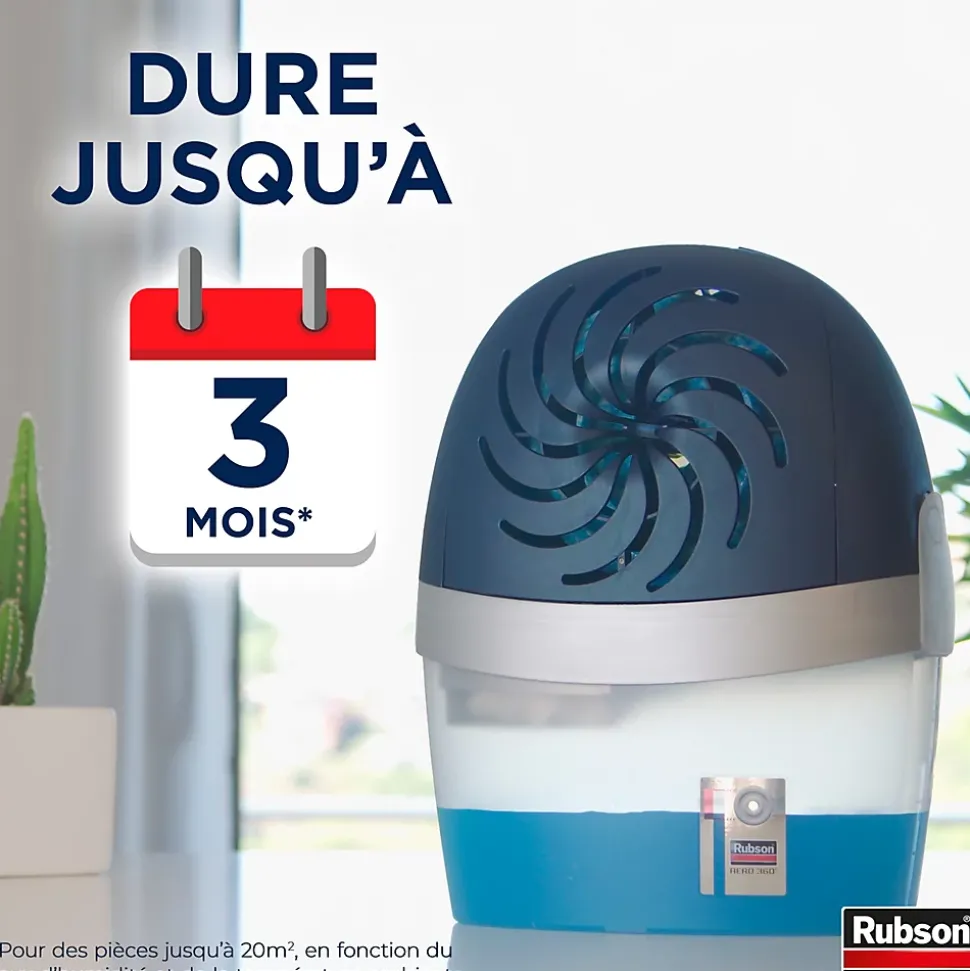 Absorbeur d'humidité AERO 360 Rubson 20m²
