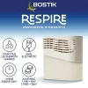 Absorbeur d'humidité avec 4 tablettes de 250 g Bostik Respire pour surface de 25 m²