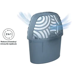 Absorbeur d'humidité GoodHome 20m² + 1 recharge galet 450g