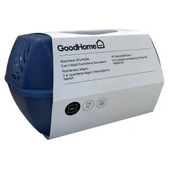 Absorbeur d'humidité GoodHome 40m² + 2 recharges galet 450g
