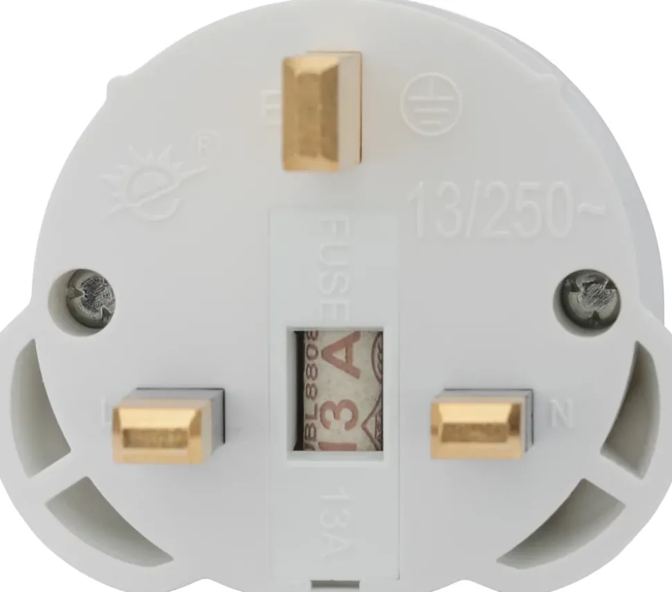 Adaptateur France - Royaume Uni Blanc - Zenitech