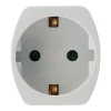 Adaptateur prise voyage Allemagne vers France - Schuko - Zenitech