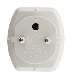 Adaptateur prise voyage Allemagne vers France - Schuko - Zenitech
