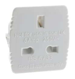 Adaptateur prise voyage France vers UK - Zenitech