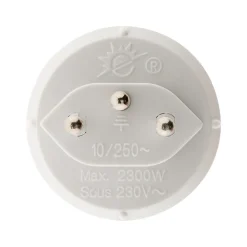 Adaptateur prise voyage France/UE vers Suisse - Zenitech