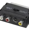 Adaptateur péritel Mâle 3RCA Femelle Diall