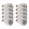 10 Adaptateurs de douille E14 vers GU10 à visser - Zenitech