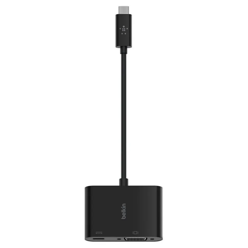 Adaptateur USBC vers VGA 60W PD Belkin noir