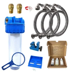 Adoucisseur D'eau 8l Fleck 5600 Sxt Complet Avec Accessoires