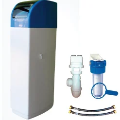 Adoucisseur d'eau PENTAIR 30 L vanne Fleck 5600 SXT complet avec accessoires