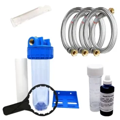 Adoucisseur D'eau Sans électricité Kube 17l Vanne Volumétrique Mécanique - Complet Avec Accessoires