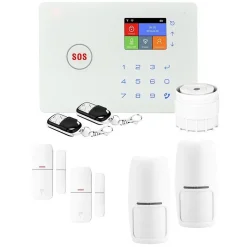 Alarme maison connectée 4G wifi et gsm amazone - lifebox - kit2