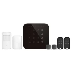 Alarme maison wifi et gsm 4G sans fil connectée Casa Noire - kit 1