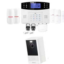 Alarme sans fil connectée gsm pour appartement lifebox evolution kit connecté 2