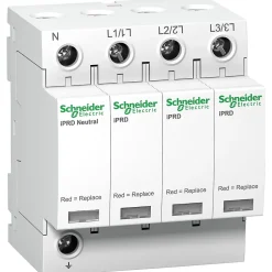 A9l20601 Schneider - Parafoudre Triphasé + Neutre De Type 2 Iprdr20r - 20ka - Report De Signalisation