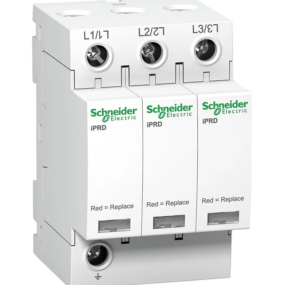 A9l65301 Schneider - Parafoudre Triphasé De Type 2 Iprd65r - 65ka - Report De Signalisation