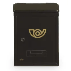AMIG - Boîte aux lettres 2 MINI - 295 x 210 x 62 mm - Acier - Noir