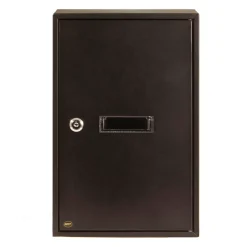 AMIG - Boîte aux lettres 5 - 400 x 250 x 100 mm - Acier - Noir
