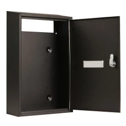 AMIG - Boîte aux lettres 5 - 400 x 250 x 100 mm - Acier - Noir
