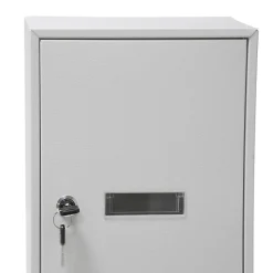 AMIG - Boîte aux lettres 5 - 400 x 250 x 100 mm - Acier - Blanc