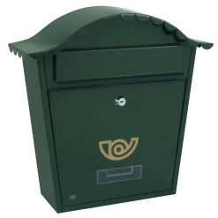 AMIG - Boîte aux lettres 1 - 370 x 360 x 105 mm - Acier - Vert
