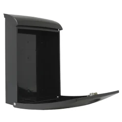 AMIG - Boîte aux lettres 7 - 345 x 240 x 105 mm - Plastique - Noir