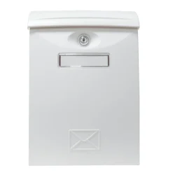 AMIG - Boîte aux lettres 7 - 345 x 240 x 105 mm - Plastique - Blanc