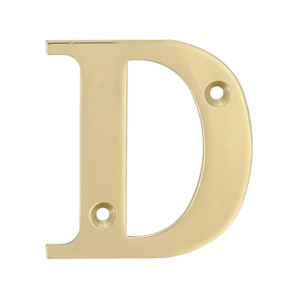 AMIG - Lettres laiton - 4'' - 100 mm - Laiton - Poli