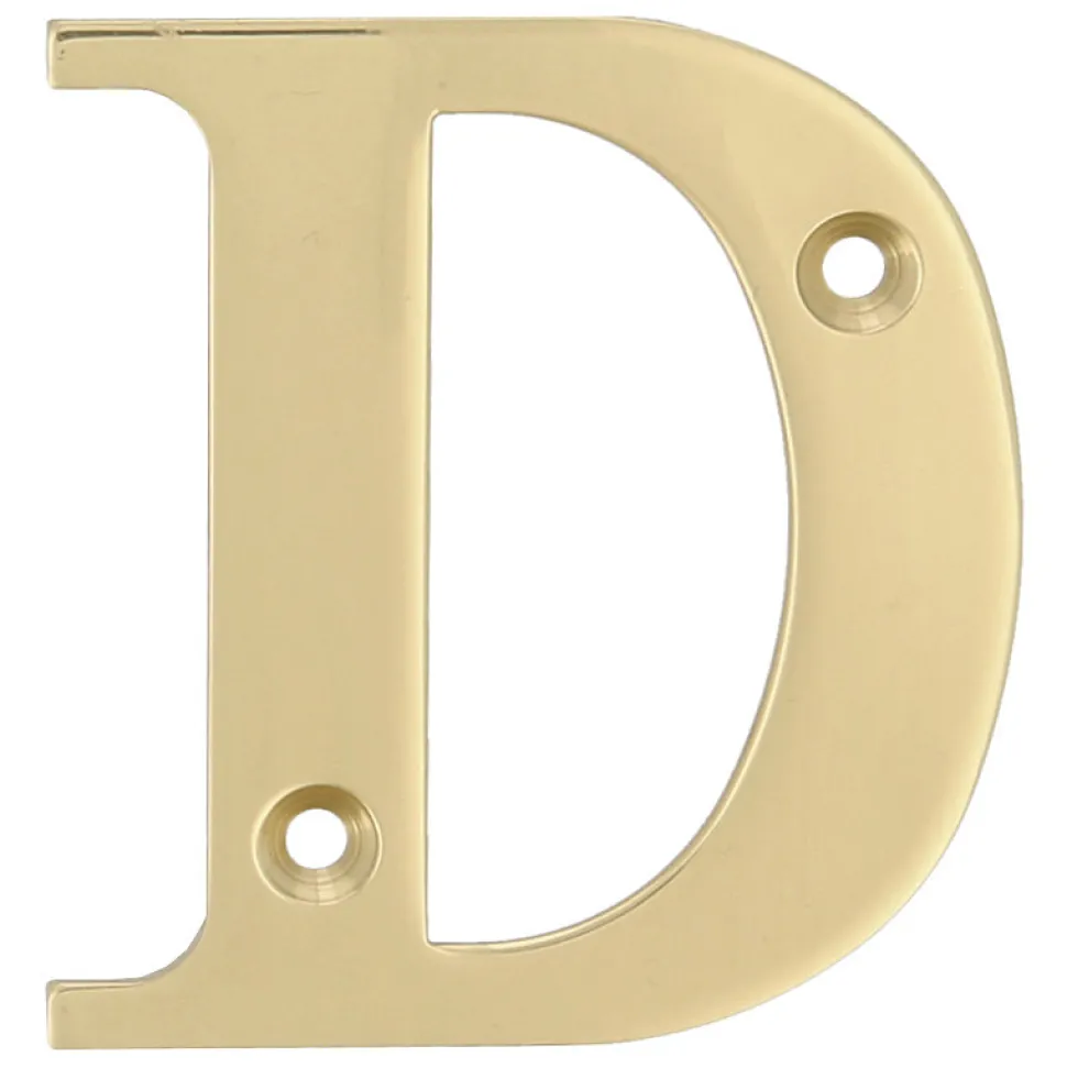 AMIG - Lettres laiton - 4'' - 100 mm - Laiton - Poli