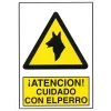 AMIG - Panneau de danger 10030 - 210 x 300 mm - Polyéthylène