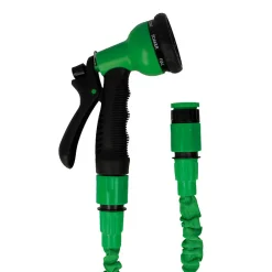 AMIG - Tuyau extensible 2073 - 15 m - Vert