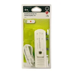 Amplificateur TV 22dB 2 TV 4G/5G, connexion F, gain réglable