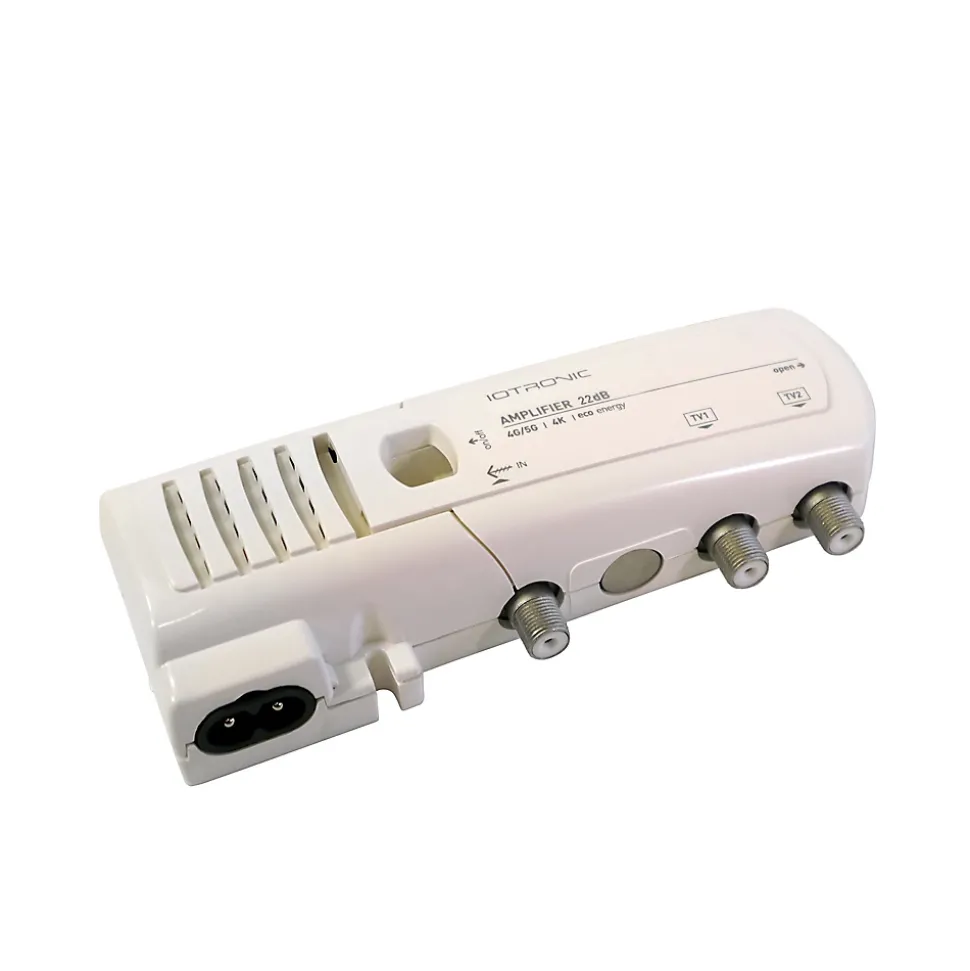 Amplificateur TV 22dB 2 TV 4G/5G, connexion F
