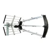Antenne d'extérieur trinappe 20 dB à fiche F dépliable