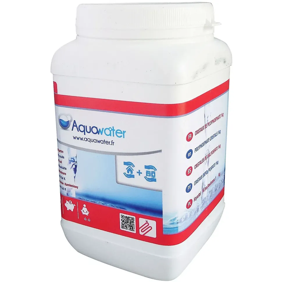 Aquawater - Recharge Polyphosphate antitartre Sachet de 1KG