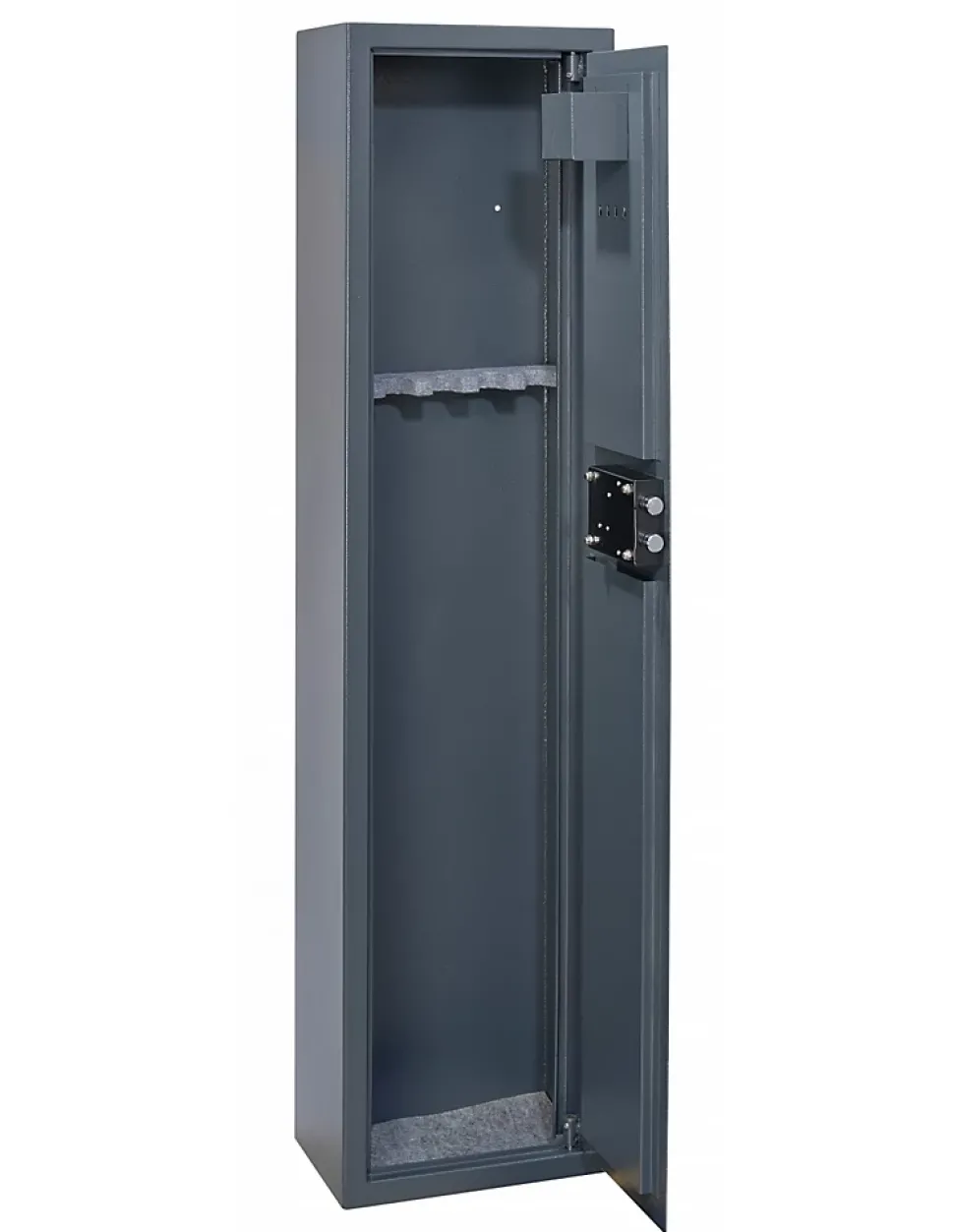 Armoire à fusils Brissac, fermeture par clé, 2 pênes, capacité de 5 fusils - THIRARD