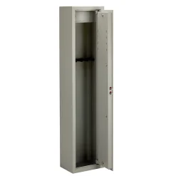 Armoire à fusils serrure double panneton Technomax BCK/5 – 5 armes avec coffre munitions – l.22 x H.138 x P.31,5 cm