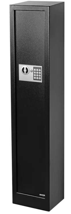 Armoire à fusils serrure électronique Smith & Locke – 3 armes, acier noir – 60 L – l.25 x H.125 x P.25 cm