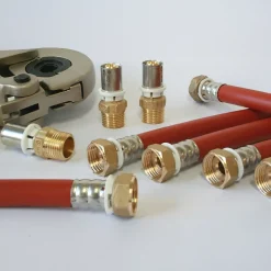 Assortiment raccord droit à sertir tube PER Ø16 mm Somatherm for you 10 pièces