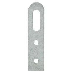 4 attaches-éléments Acier zingué l. 20 x H. 50 mm