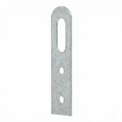 4 attaches-éléments Acier zingué l. 20 x H. 60 mm