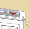 Attache tablier souple pour volet roulant L.150mm- 3 pièces