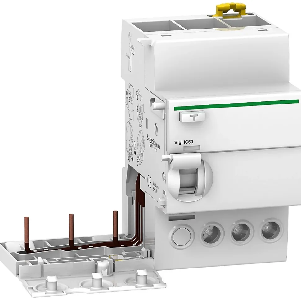 A9v41325 Bloc Différentiel 30ma Triphasé 3p 25a Type Ac - Schneider Vigi Ic60
