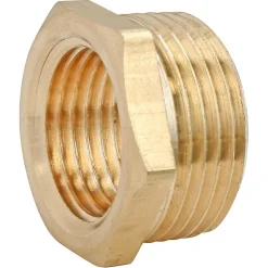 Bague de reduction laiton Mâle 15/21 (1/2") - Femelle 12/17 (3/8"), lot de 2