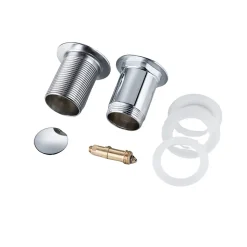 Balneo Bonde clic-clac sans trop-plein, pour lavabo, finition chrome, laiton