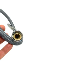 Balneo Flexible de raccordement pour robinet 3/8 x M10 40 cm tuyau PEX gris durable