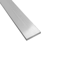 Barre aluminium plate 50mm ep 5 mm, Longueur : 2 metres - Comment Fer