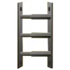 3 barreaux télescopiques de fenêtre, acier noir, Mottez, L.30 à 55 cm